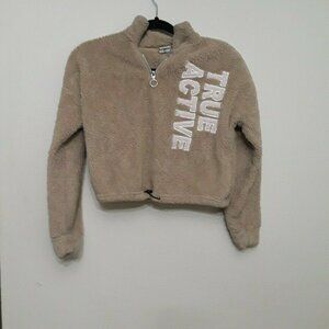 Kids Tan Fleece Jacket